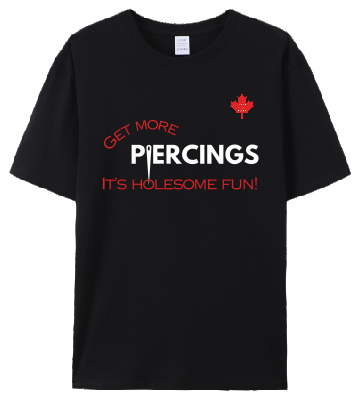 T-shirt - Get More Piercings