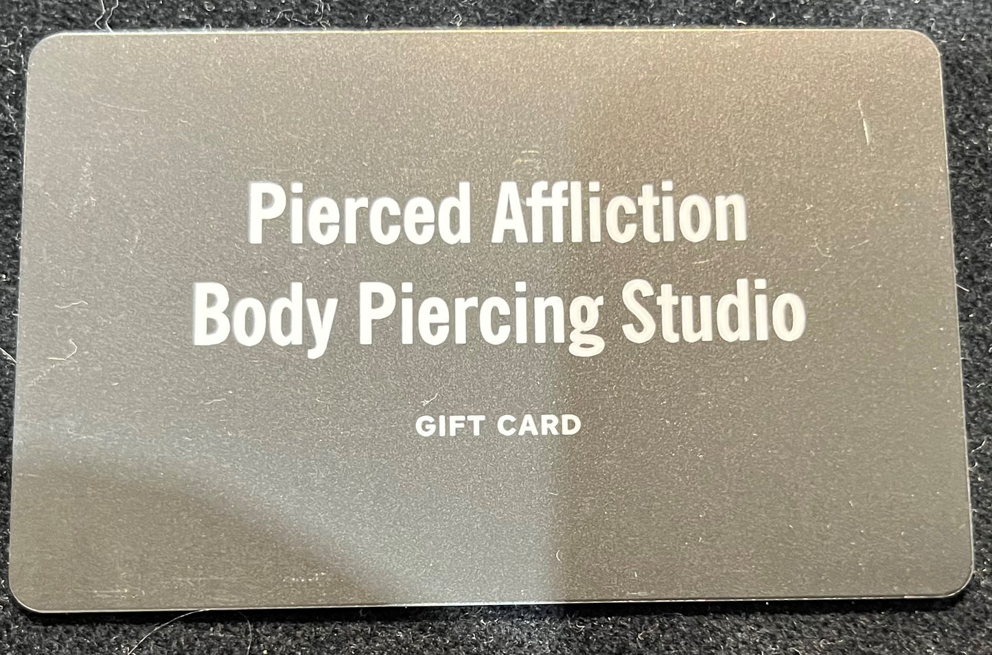 Pierced Affliction Gift Card