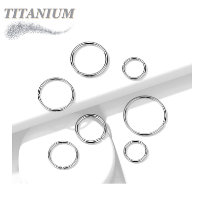 Annealed Titanium Rings