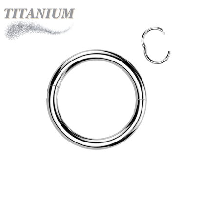 Halfway Breakpoint Titanium Hinged Rings