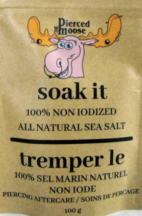 Soak it - All Natural Sea Salt - 100gr