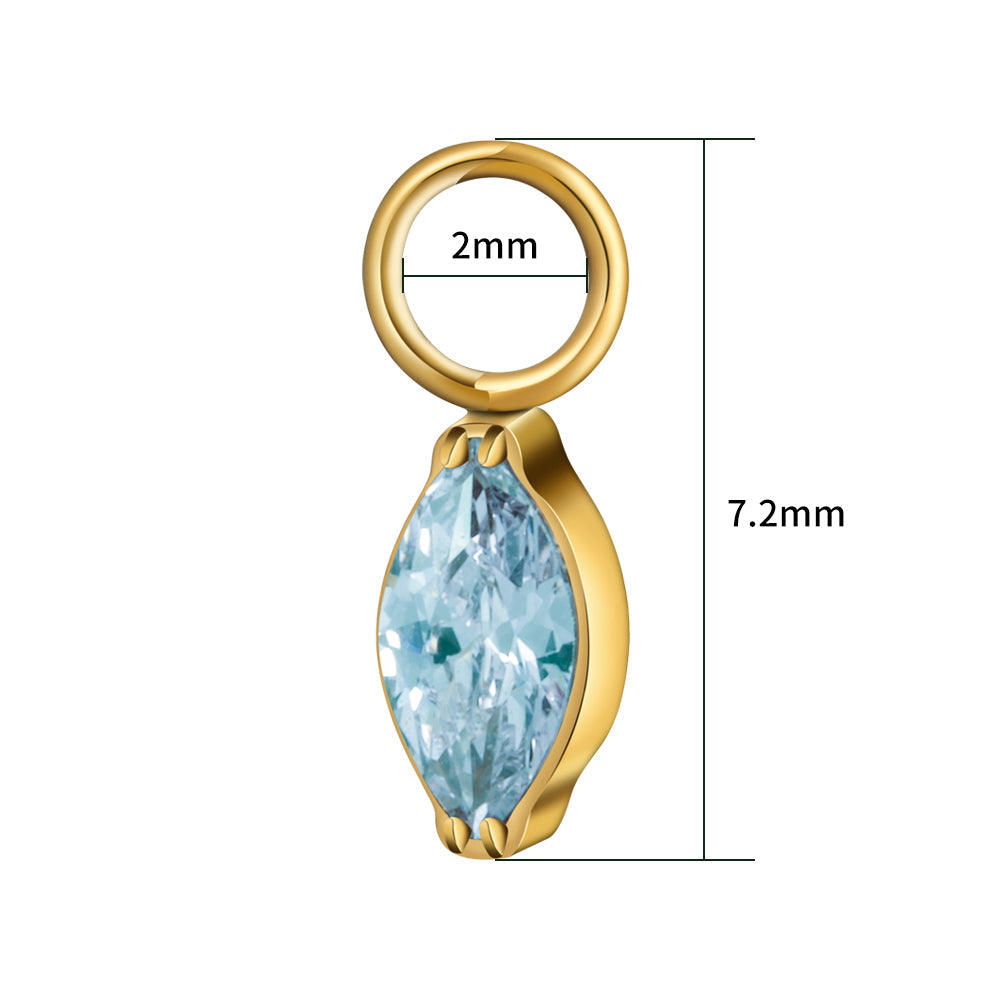 Marquise Dangle Charm