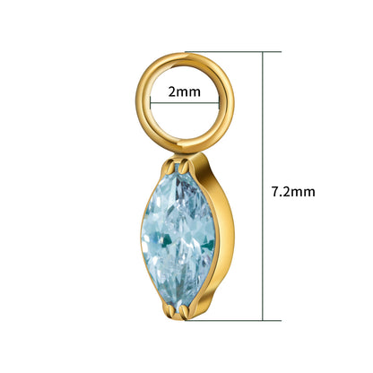 Marquise Dangle Charm