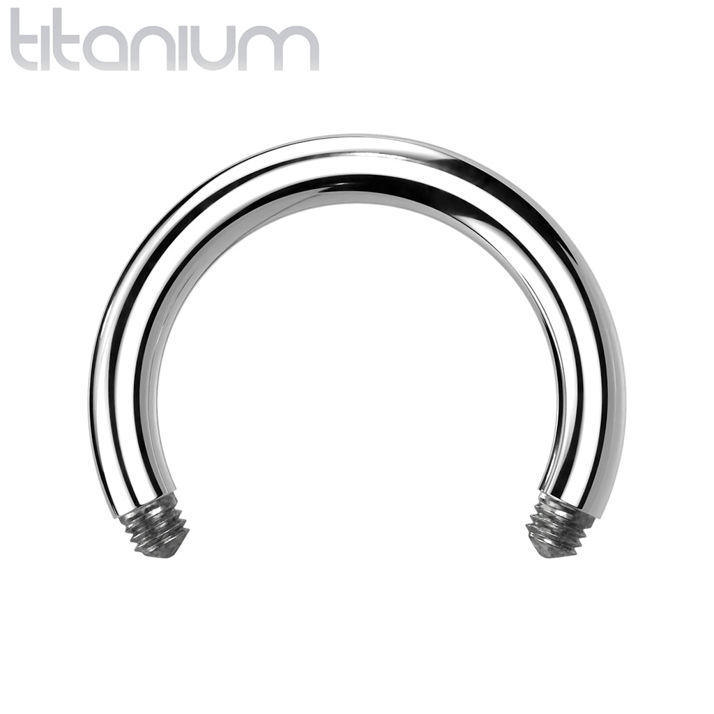 Titanium External Thread Horseshoe (Posts Only)