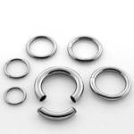 Segment Ring Surgical Steel (2pc)