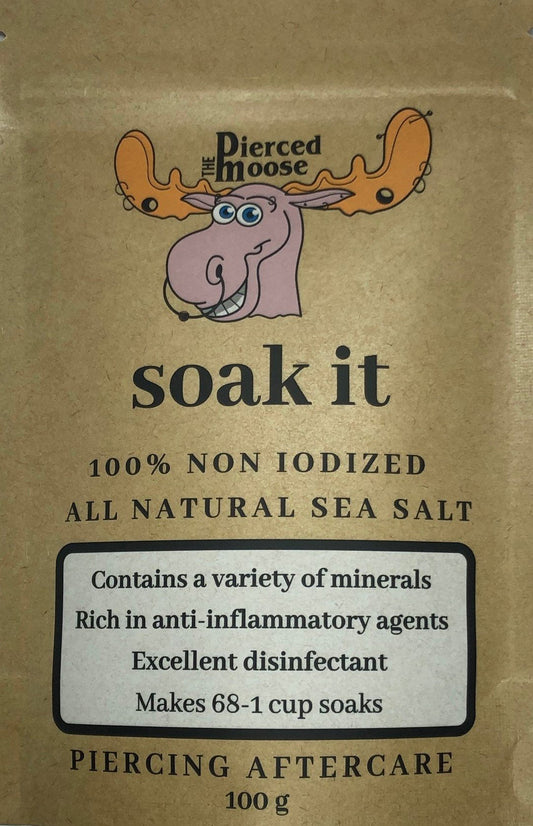 soak it - All Natural Sea Salt - 100gr